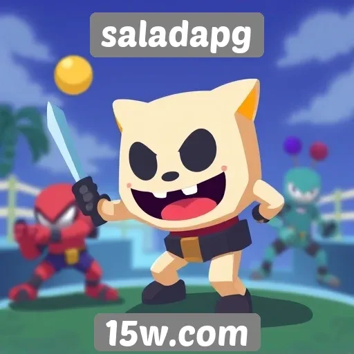 Comparação de jogos populares no Saladapg