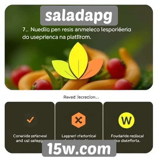 Características de usabilidade do saladapg